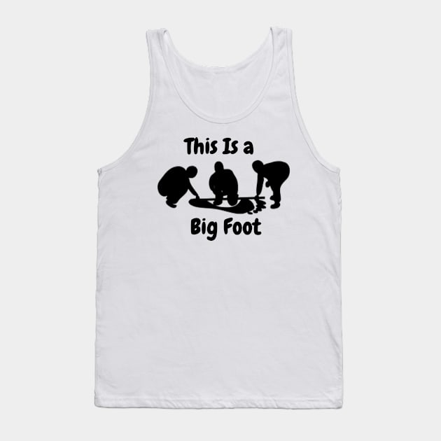 Big Foot Tank Top by Hudkins